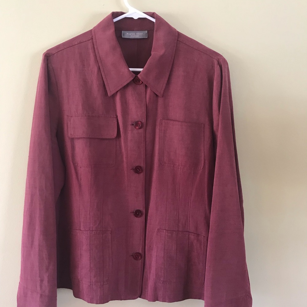 Katie Hill light silk jacket